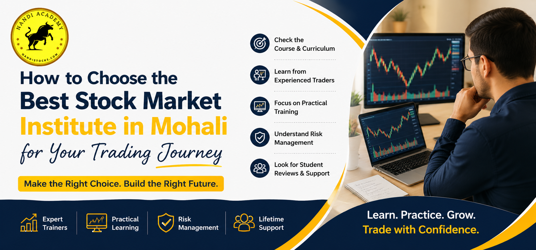 Best Stock Market Institute in Mohali