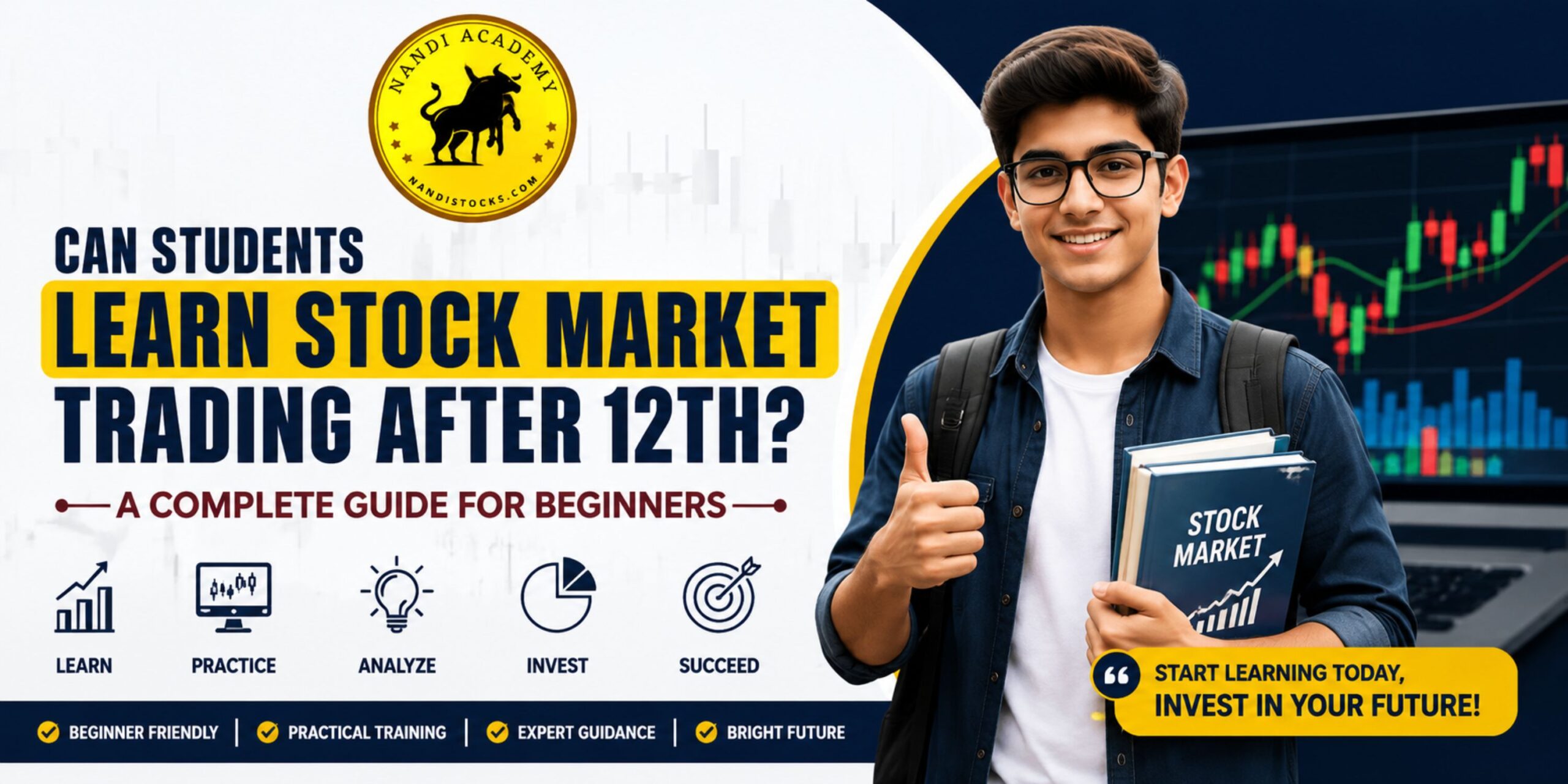 Learn Stock Market Trading After 12th