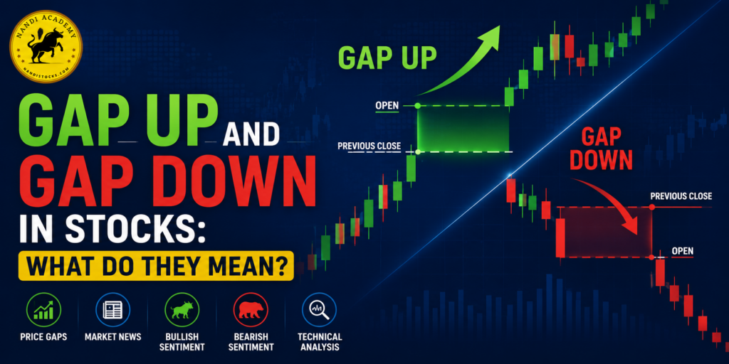 Gap Up and Gap Down in Stocks